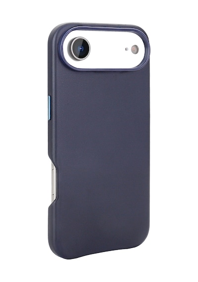 Subutu Apple Uyumlu iPhone 17 Air Kılıf M-safe Şarj Özellikli Pu Deri Görünümlü Sbt Kupra Kapak - Turuncu Turuncu