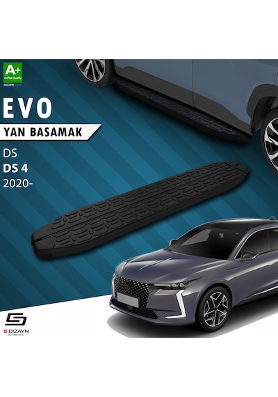 S-dizayn Ds Ds 4 Evo Siyah Yan Basamak 183 Cm 2020 Üzeri A+ Kalite