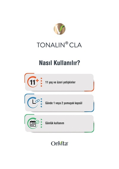 Onvita Tonalin Cla 1300 Mg 60 Kapsül
