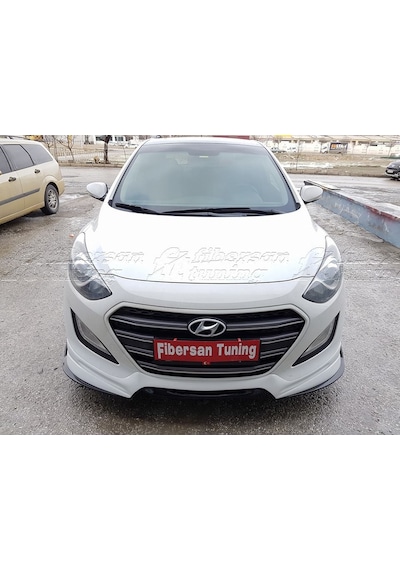Hyundai I30 Ön Tampon Eki +Sag-Sol Flap-----Fibersan Tuning