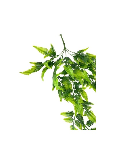 Yapay Çiçek Sarkan Boston Fern 60cm 5Dallı ty124 Yapay Sarmaşık Yeşil