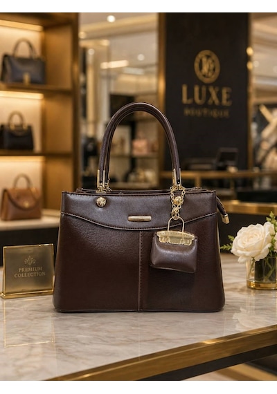 Öznora Kahverengi Bianca Model Kadın El Ve Omuz Çantası