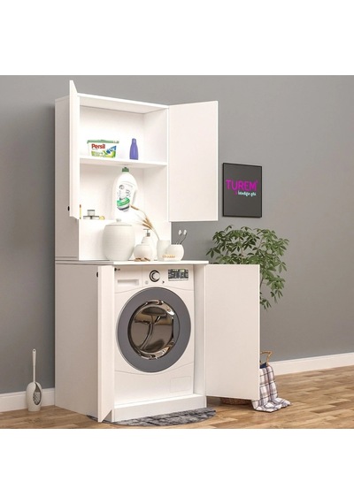 Mine Beyaz Banyo Dolabı Suntalam Mine Beyaz Banyo Dolabı Suntalam