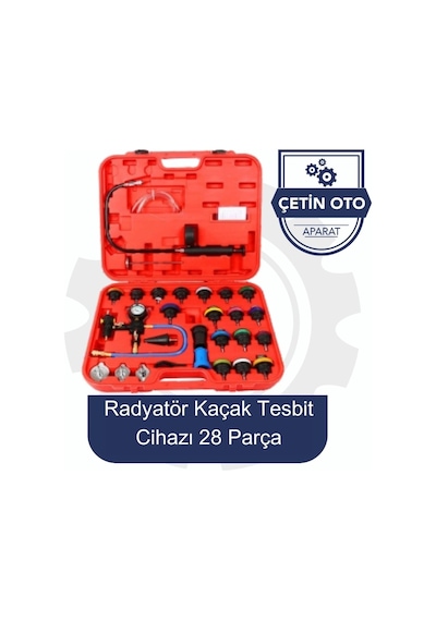 Servis Radyatör Su Kaçak Test Cihazı 28 Parca