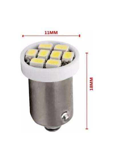 Ba9S H5W 57 8Ledli Tavan.Park.Torpido Ampulü 6 Adet