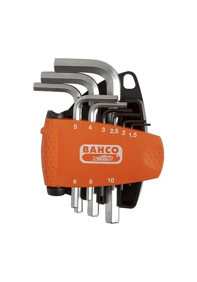 Bahco Be-9778 Kısa Allen Anatar Takımı 9 Parça 1.5-10 Mm