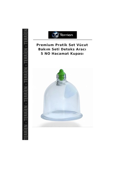 Premium Pratik Set Vücut Bakım Seti Aracı 5 No Hacamat Kupası