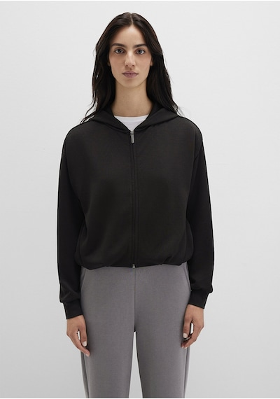 Mavi - Fermuarlı Tencel Tm Siyah Sweatshirt 1s10489-900 Siyah