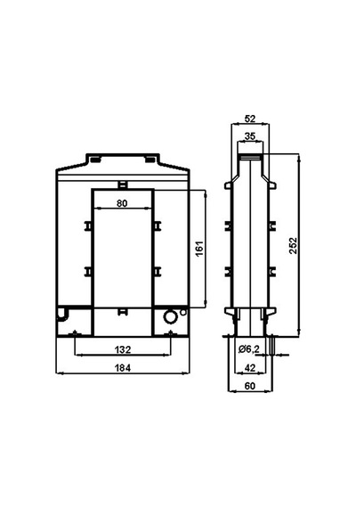 Frer Taa162 Serisi 1000/5a Ayr. Akım Tr. İç Ölçü 80.5x161mm.