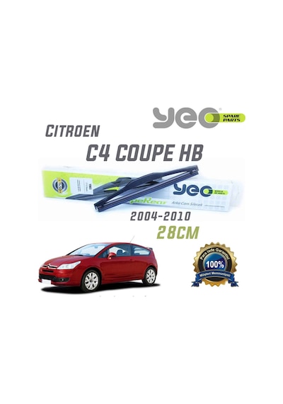 Citroen C4 Coupe HB Arka Silecek 2004-2010 Citroen C4 Coupe HB Arka Silecek 2004-2010