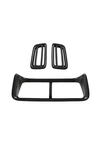 Red Lion Parts Byd Seal U Dm-i/ev Abs Karbon Fiber Hava Menfezi Kapağı Kokpit Seti 3 Parça