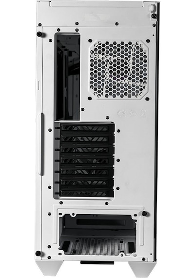 Cooler Master ARGB H500 WGNN S00 Temperli Cam USB-C 3.2 Mid Tower Kasa Beyaz