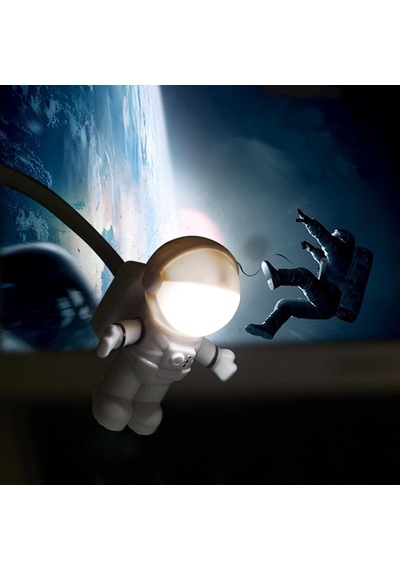 Yaratıcı Astronot Usb Işık Esnek Usb Led Işık Dizüstü Bilgisayar, Masaüstü, Pc Ve Mac Bilgisayar İçin, Güç Bankası Veya Dizüstü Bilgisayardan Güç