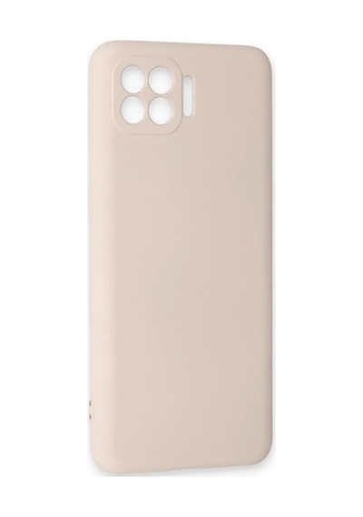 Oppo Reno 4 Lite Kılıf Nano İçi Kadife Silikon - Pudra 0.2M-Çok Renkli