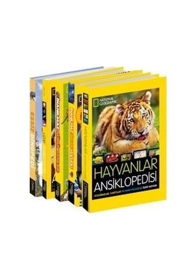 National Geographic Kids Dev Ansiklopedi Seti - 5 Kitap Takım- Beta Kids