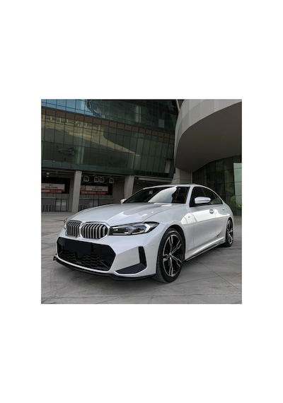 Bmw 3 Serisi G20 2022+ Ön Lip Parlak Siyah Sport Ön Tampon Lipi Body Kit Ön Tampon Alt Lip