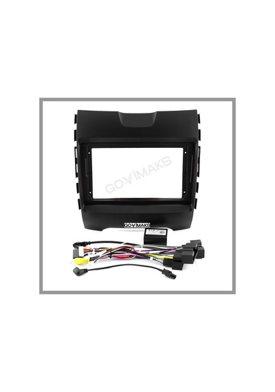 Govimaks Ford Ranger 2015-2020 Uyumlu 9" Siyah Androıd Multimedya Çerçevesi - Soket