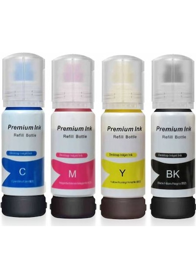 Epson 103 Uyumlu 4 Renk Takım Mürekkep L1110/L3110/L3111/L3150/L3151/L51