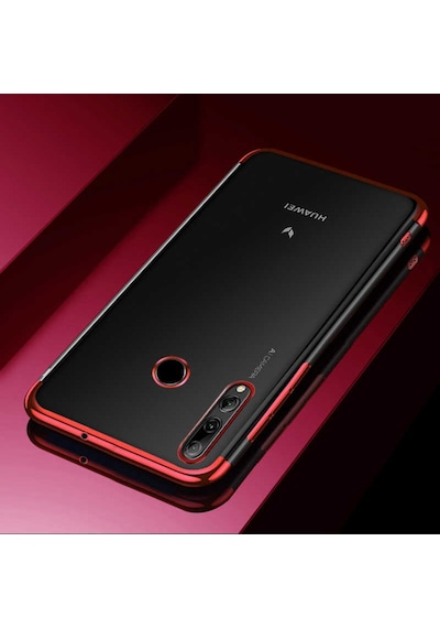 Huawei Y9 Prime 2019 Kılıf Zore Dört Köşeli Lazer Silikon Kılıf
