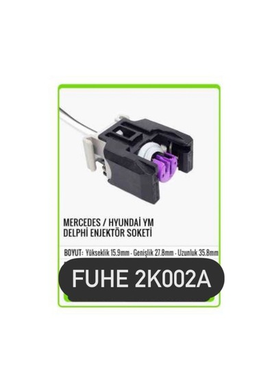 Fhe 2k002a Mercedes / Hyundai Ym Enjektör Soketi Delphi
