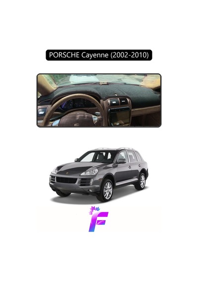 Porsche Cayenne 2002-2010 Torpido Örtüsü Yansıma Önleyici Tam Koruma Hızlı Montaj J30 Torpido Halısı