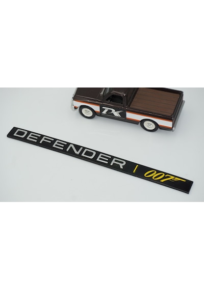 Dk Tuning Land Rover 007 Defender 110 Bond Edition Bagaj Yazı Logo Arma Bagaj Arma