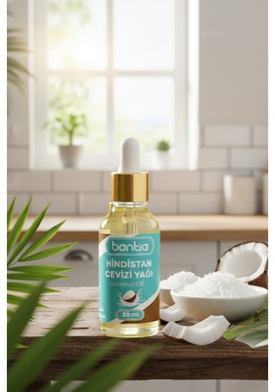 Hindistan Cevizi Yağı 3x20 Ml Cilt, Saç, Ağız Ve Beslenme Desteği Oil Pulling 60 ML