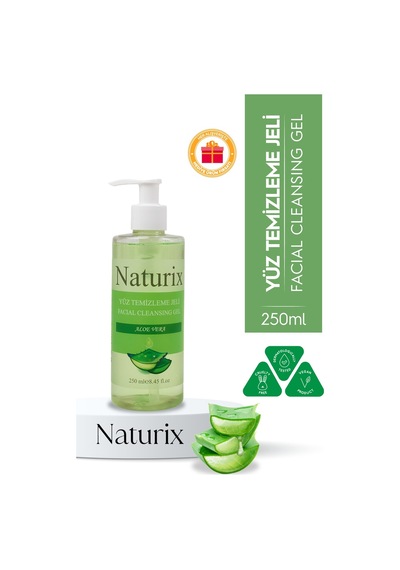 Naturix Aloe Vera Özlü Canlandırıcı Yüz Temizleme Jeli 250 ML