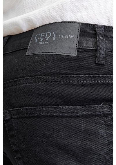 Regular Fit Jean Martin Yüksek Bel Standart Kesim Esnek Kot Pantolon C336 001