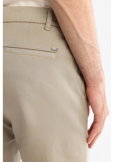 Avva Erkek Vizon Yanı Lastikli Yumuşak Tuşeli Duble Paça Slim Fit Pantolon A42y3007