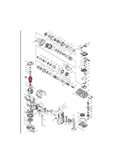 Makita HR4501C Endüvi Ürün Kodu 517768-6