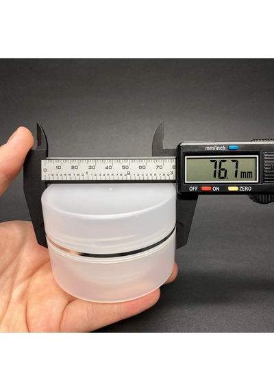 100 Ml Plastik Krem Kutusu , 100 Cc Şeffaf Renkli Kapaklı Krem Kavanozu X 3 Adet