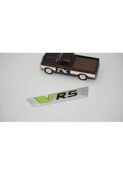 Dk Tuning Skoda Vrs Bagaj Yeni Versiyon Yeşil Gri Logo Arma Amblem Bagaj Arma