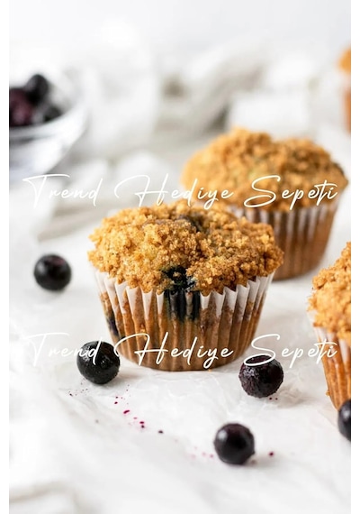 Trend Hediye Sepeti Takribi 100 Adet Büyük Boy Beyaz Muffin Kek Kalıbı 50x40 Mm, Cupcake Kağıdı, Brownie Kalıbı Diğer