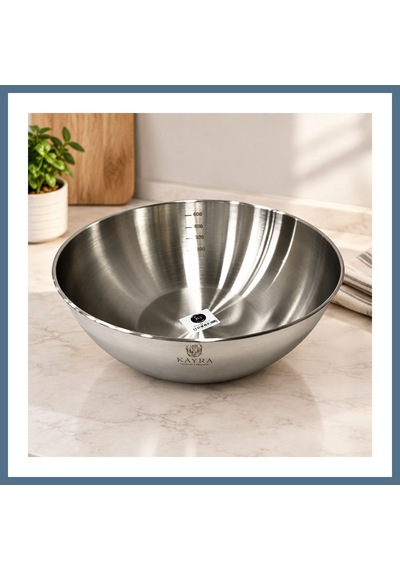 Buradabulabilirsin Çelik Salata Ve Çırpma Kasesi 31 Cm Bbz
