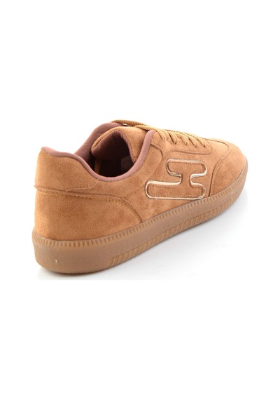 Bambi Camel Süet Kadın Sneaker K01705000372