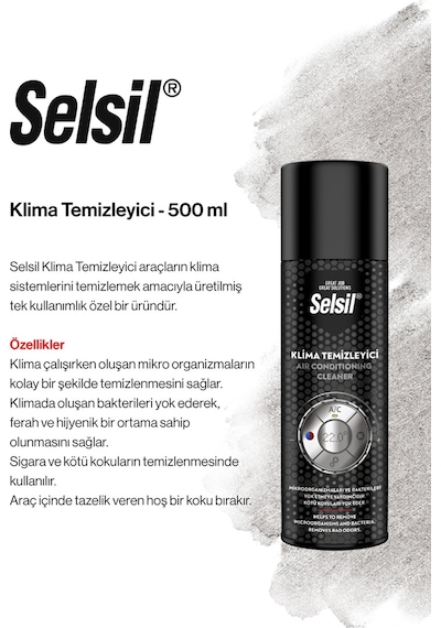 Selsil Klima Temizleyici 150 Ml 7 Adet, Rosıe