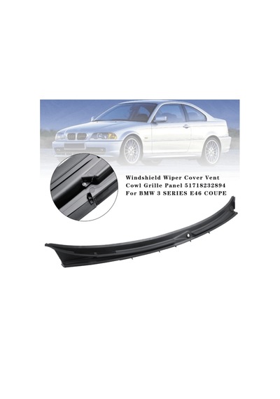 Bmw E46 Coupe Ön Cam Alt Izgarası 51718232894