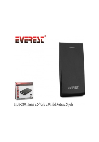 Everest Hd3-240 Harici 2.5 Usb 3.0 Hdd Kutu Siyah