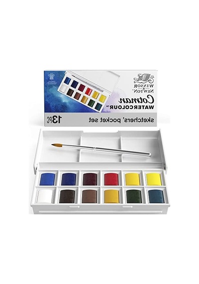Sulu Boya Seti, 12'li Tablet, Cotman Sketchers Pocket Box 0,15 L
