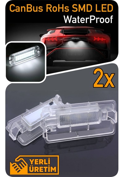 Seat Cordoba 6k 6l 1993-2009 Limousine Sedan Canbus Led Plaka Aydınlatma Ledi Lambası
