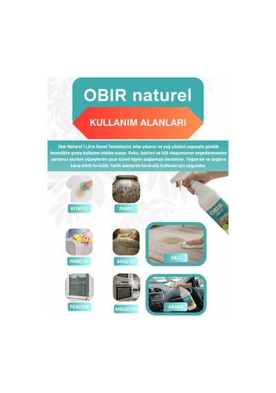 Obir Genel Temizleyici 1lt Tekli