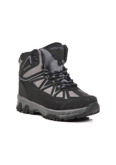Siyah-füme Unisex Çocuk Outdoor Bot Ruffon 2301 F Siyah-Füme