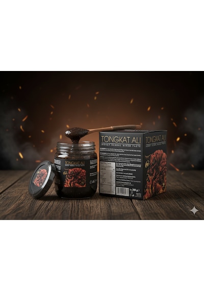 Tongkat Ali 240 Gr Premium Balli Bitkisel Karışımlı Macunu 96 Saat Guç & Perfprmanse Artirici Macun