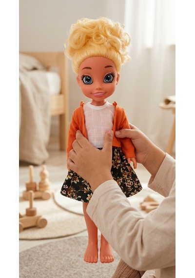 Laura Cool Girl 45 Cm Sesli Ve Şarkı Söyleyen Oyuncak Bebek