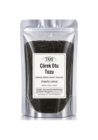 Çörek Otu Tozu 250 gr (1. Kalite) Nigella sativa / Kalonji, Black Seed, Ground
