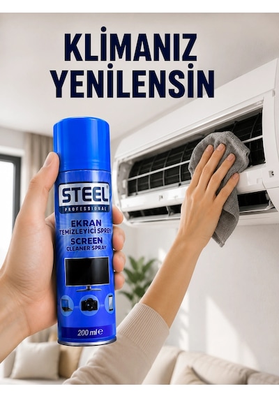 Klima Kanallarında Etkili Temizlik Sağlayan Sprey Diğer