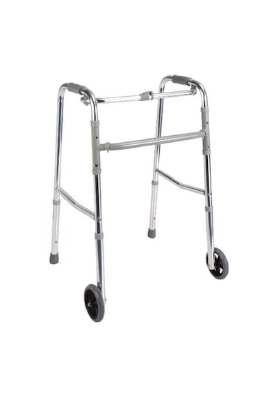 Alüminyum Tekerlekli Walker Yürüteç Poylin P551 Tekerlekli Walker