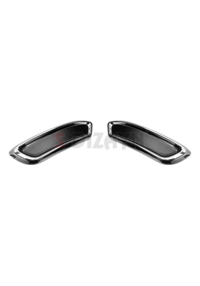 S-dizayn Vw Passat B8 Krom Egzoz Görünümü Difüzör R Line Still 2 Parça 2015-2019