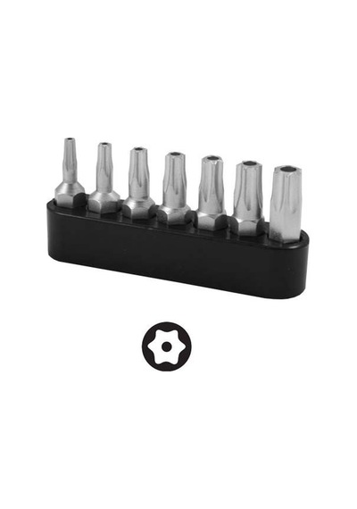 Narex 857000 1/4'' 25 Mm Delikli Torx Bits Uç Seti 7 Parça